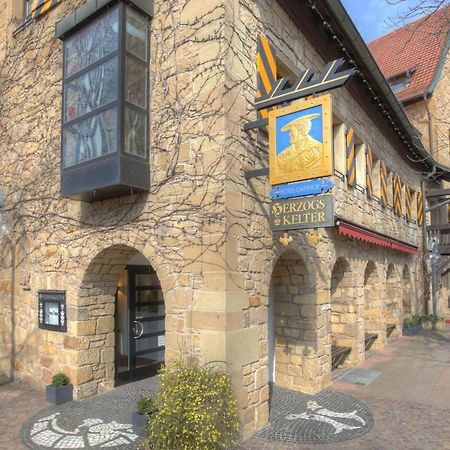 Herzogskelter Restaurant Hotel Güglingen Buitenkant foto