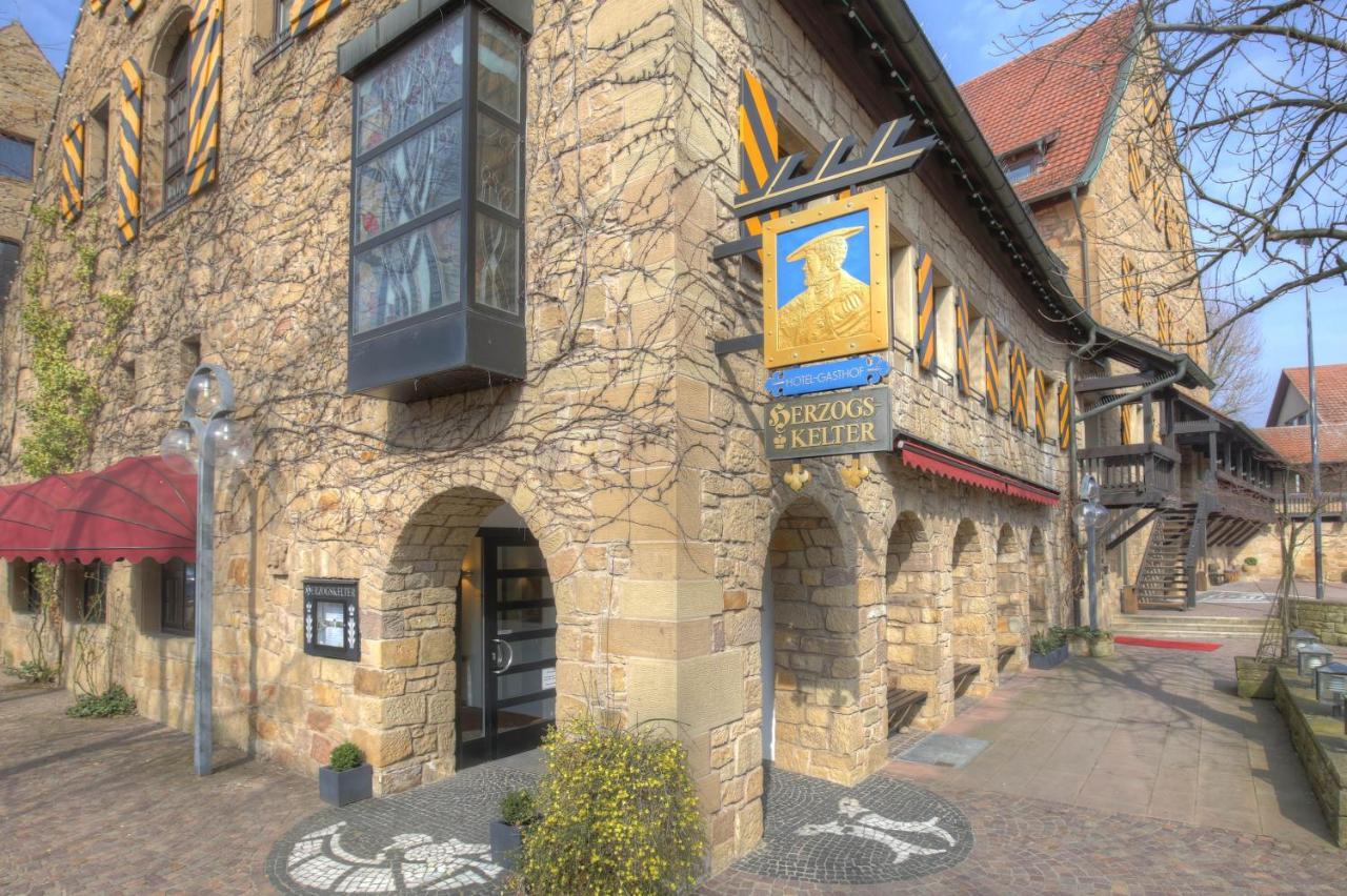 Herzogskelter Restaurant Hotel Güglingen Buitenkant foto