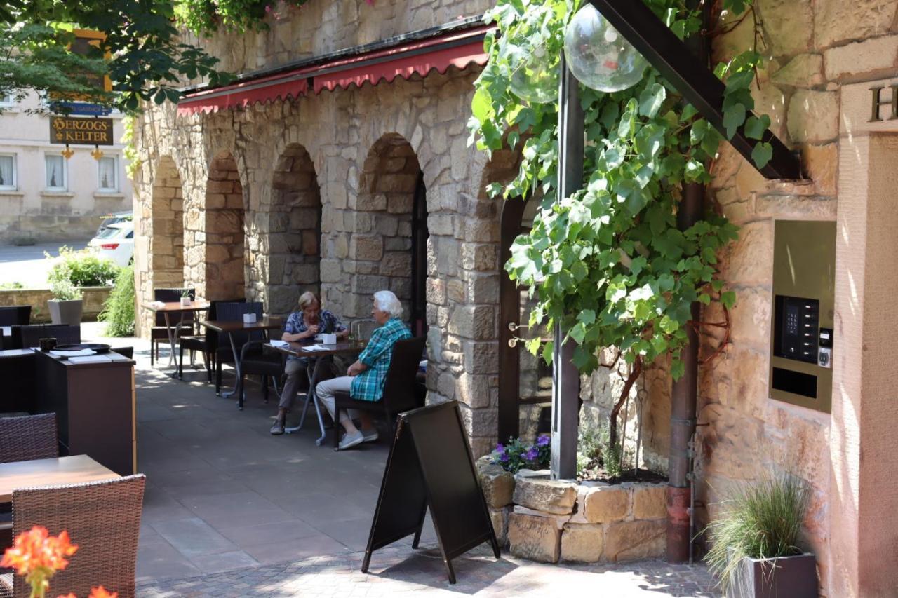 Herzogskelter Restaurant Hotel Güglingen Buitenkant foto